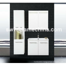 Two Doors High Gloss Wall Mounted MDF Bathroom Cabinet